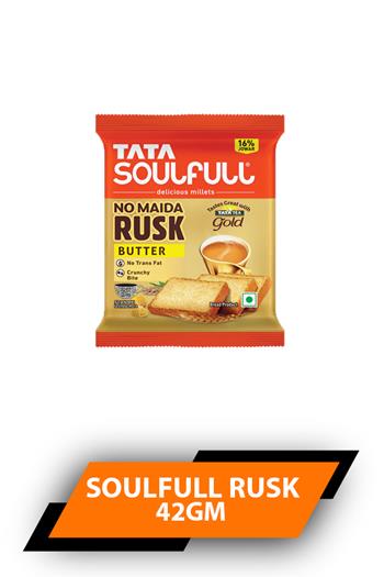 Tata Soulfull Rusk Butter 42gm